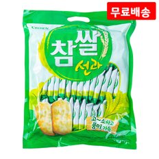 참쌀선과 253g X 3 크라운 개별포장 쌀과자 고소한 간식 과자