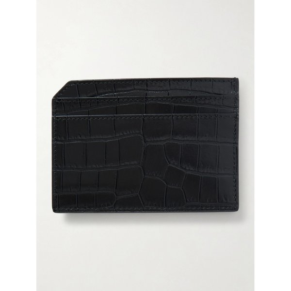 타이니 카산드르 로고 크로크-이펙트 페이턴트 가죽 카드지갑 46376663163067393