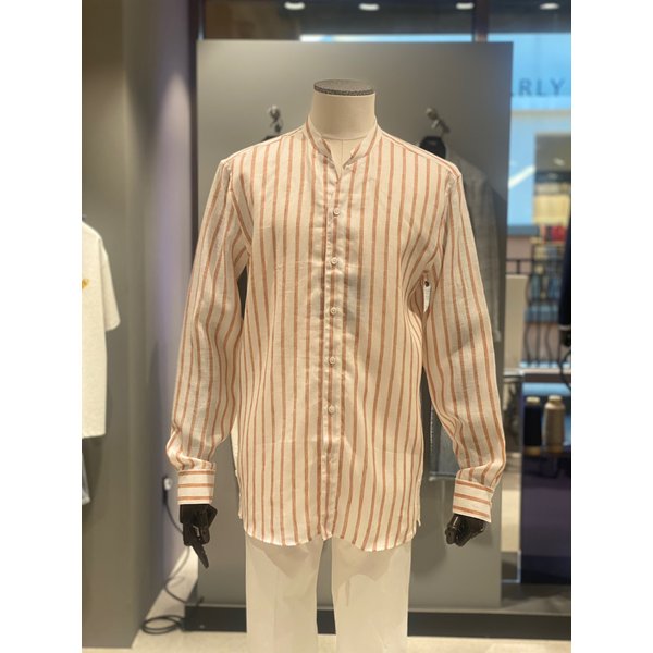 [시흥점] 긴팔린넨 스트라이프셔츠PCBAC5036