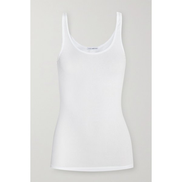 더 데일리 골지 스트레치 코튼 탱크 화이트 8378037991492580