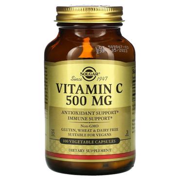 솔가 미국직구 Solgar 솔가 비타민C 500mg 100베지캡슐-