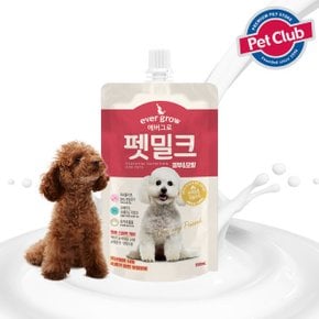 펫클럽 에버그로 펫밀크 피부모발 150ml/강아지우유