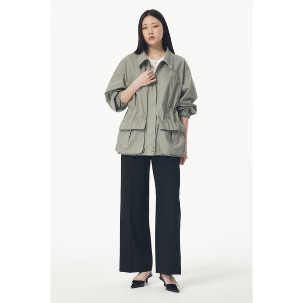 스트링 디테일 오버 핏 점퍼 7115220301137