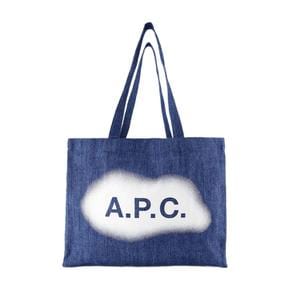 [해외배송] 다이앤 토트백 백 APC 코튼 블루 COGEK-M61443 B0731456926