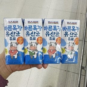 파스퇴르 바른목장 유산균 음료 125ml x 4개 코스트코