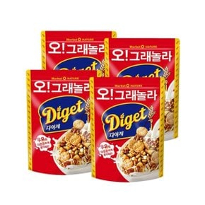 오리온 오그래놀라 다이제 250g x 4개