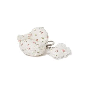 lotsyou_Puffy Sofa Keyring White