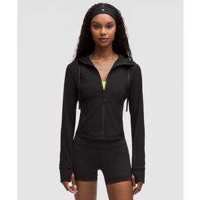 20% ▼ 디파인 크롭 후드 재킷 *메쉬 - BLK