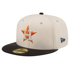 [해외] 1037169 뉴에라 모자 MLB [휴스턴 애스트로스] Game Night Leather Visor 59FIFTY Fitted