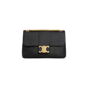 셀린느 미디움 빅투아르 백 서플 카프스킨 블랙 Celine Medium Victoire Bag in Supple Calfskin