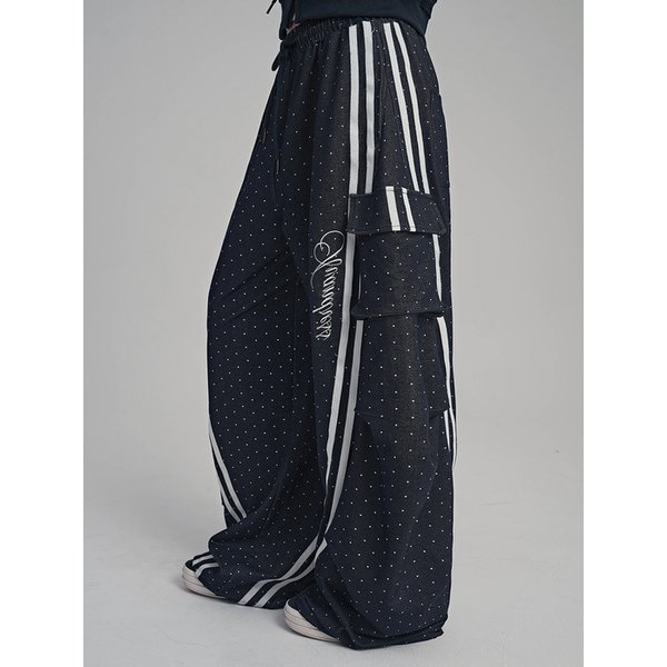 티니 도트 트랙 팬츠_2Colors