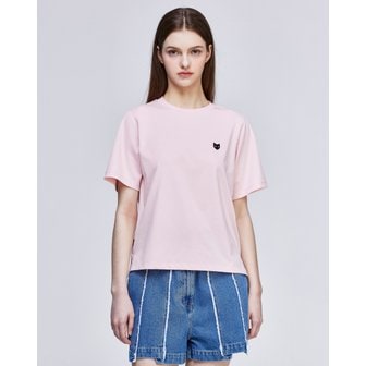 송지오 [파주점] 지제로 팬서 슬림핏 티셔츠 라이트 핑크 WH3TS817LP