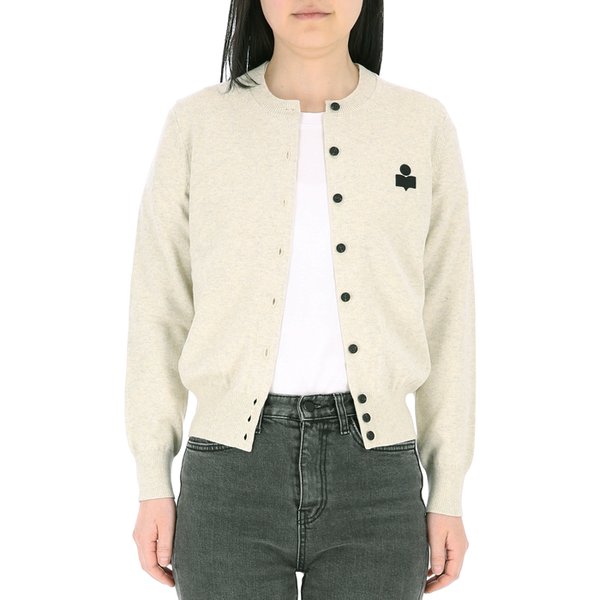 [부산점] 시그니처 로고 CA0115FA C1L17E 02LY 이자벨마랑 MONA 모나 여성 가디건 라운드넥 가디건