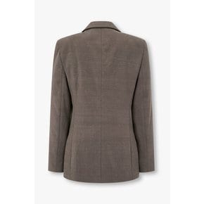 여성 실크 블렌드 싱글 블레이저 A126302504000