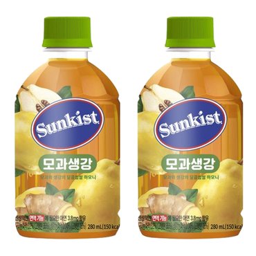  모과생강 280ml x 6페트 썬키스트