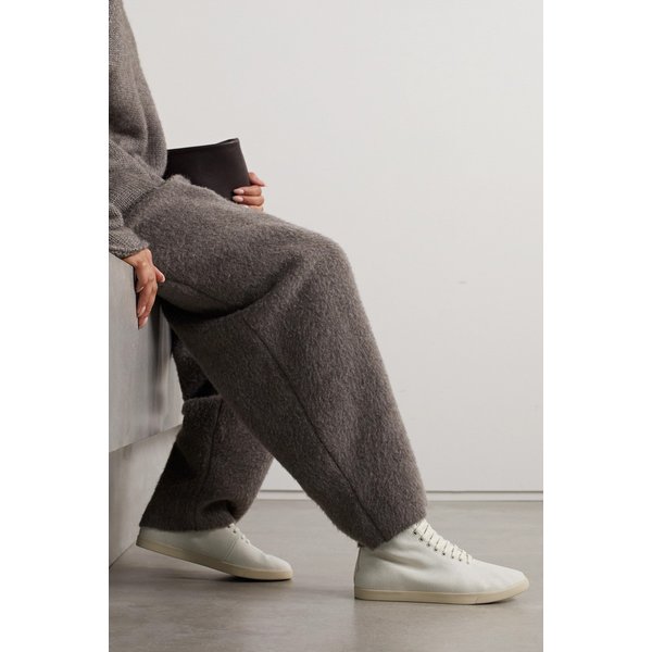 캔버스 하이 탑 스니커즈 오프 화이트 1647597318734568