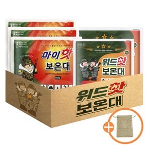 마이핫보온대160g(30개입)+new위드핫보온대160g(30개입)셋트구성 핫팩+사은품