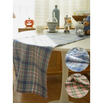 바이지미 100%국내제작 코코체크 크리스마스 테이블러너 식탁러너 2style