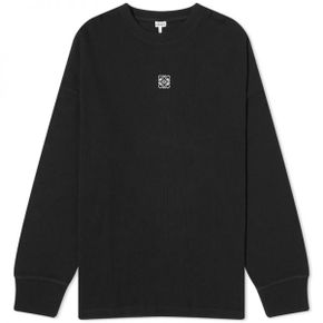 아나그램 롱슬리브 긴팔 티셔츠 - 블랙 H526Y22XAY-1100
