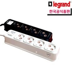 소화패치 화재예방 가능 안전형 메인 스위치 고용량 멀티탭 4구 5M (16A,3200W)