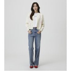 플라스틱아일랜드 스트레이트 롱 데님 팬츠 (PR1DP261)