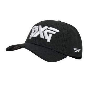 PXG 프로라이트 컬렉션 3930 골프 캡 모자 블랙 CP3930-BK