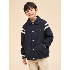 *시즌오프30%*[BEANPOLE KIDS] 나일론 바서티 점퍼  네이비 (BI4139U05R)