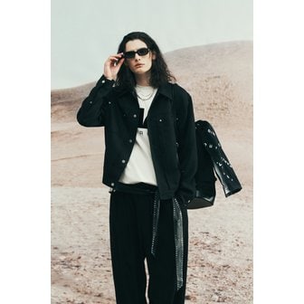 IRO [여주점] [이로] 남성 SUMMER 포켓 트러커 자켓  IQJAA24701BKX