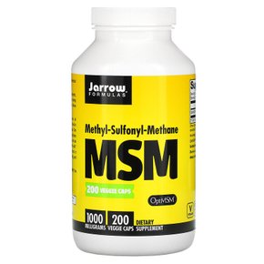 자로우 포뮬러스 비건 MSM 식이유황 1000mg 200베지캡슐