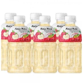 음료수 진짜 모구모구사과 맛있다 모구모구 사과맛 320ml 6개