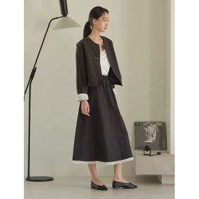 노카라 자켓 스커트 셋업  EB2OW005D _P391021950