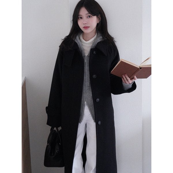 [보라끌레르 PICK]소프트 캐시미어 싱글 발마칸 코트 [5COLORS]