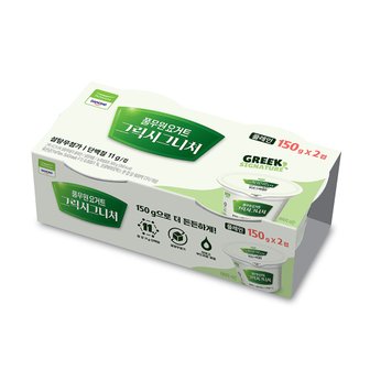 풀무원 다논 그릭시그니처 플레인 150g*2