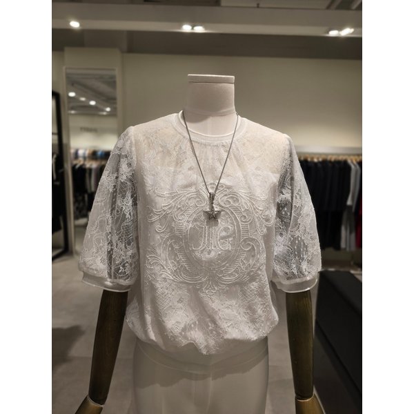 [파주점] 라운드넥 자수 블라우스 JS5B0BL501