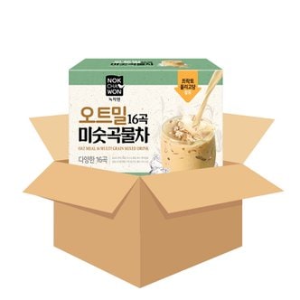 녹차원 16곡 오트밀 미숫곡물차 20스틱 1BOX (12입수)