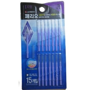 치간칫솔 i자형 마이크로 0.8mm 15개가 1세트