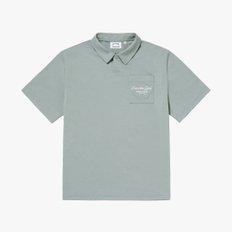 [여주점] AIR DRY STACK LOGO POLO SHIRT-LIGHT KHAKI