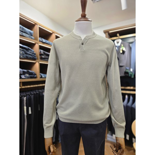 [여주점] 코오롱 브렌우드 남성 에센셜스 워셔블 헨리넥 스웨터 BRWAX26231BEX