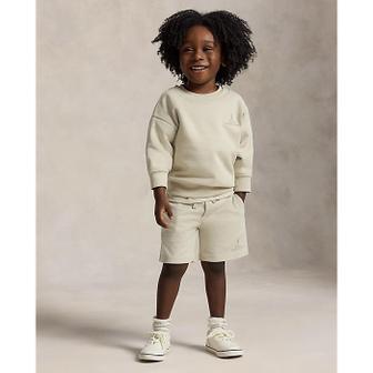 폴로 랄프 로렌 폴로 키즈 남아 2-7세 로고 코튼 저지 쇼트(CWPOSHOBBQ20212250)