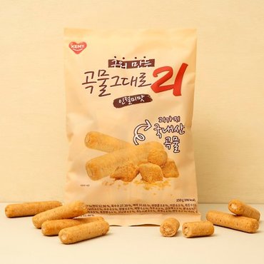 더조은푸드 [곡물그대로21] 크리스피롤 인절미맛 150g x 2봉