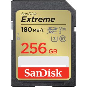 샌디스크 익스트림프로 256GB 익스트림 SDXC UHS I 메모리 카드 C10 U3 V30 4K UHD SD SDSDXVV 2