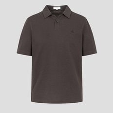 빈폴 25SS 오픈넥 반소매 티셔츠 - 브라운(BC5342C14D)