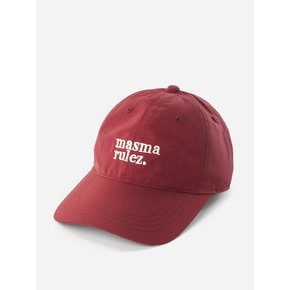 MSMRZ Logo Ball cap -  Burgundy