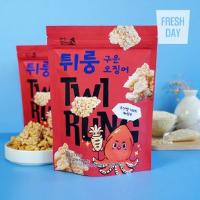 국내산쌀로 만든 누룽지 쌀과자 튀룽 구운오징어맛 77g[36149568]