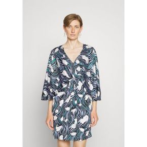 4086938 Diane von Furstenberg EMMALINE DRESS - Day dress ocean tide orchid