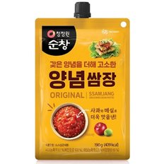 청정원 순창 양념듬뿍쌈장 190g(파우치)