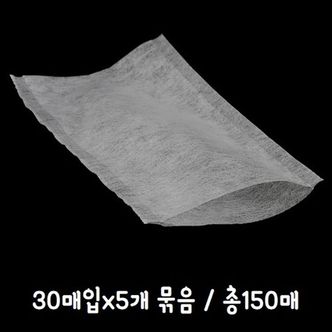 제이큐 묶음 찻잎 꽃잎차 한방차 공티백7x12cm 30매입 5개