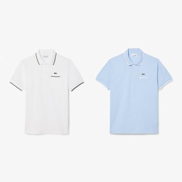라코스테 (남성)팁핑 포인트 포켓 반팔 폴로 티셔츠(PH9838-55G) 2컬러 중 택 1