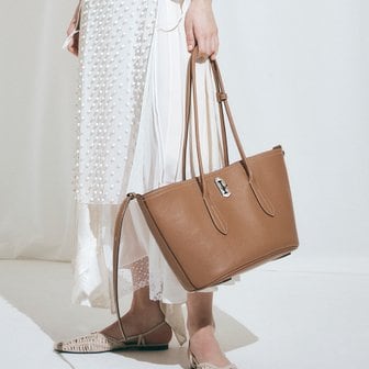 분크 Pilota Leather Shopper L (필로타 레더 쇼퍼 라지) Camel_VQB4-1SP283-1CAXX