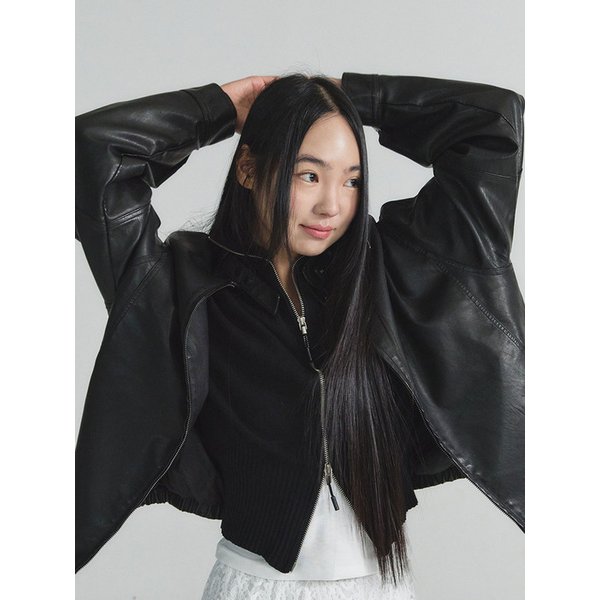 [리퍼브]Becky two-Way Zip-Up Cardigan_2Color